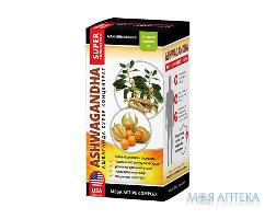 БАД АШВАГАНДА СУПЕР КОНЦЕНТРАТ КАПС 500МГ №60 НДС |