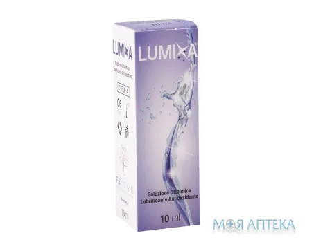 Люмікса розчин офтальм. по 10 мл у флак.