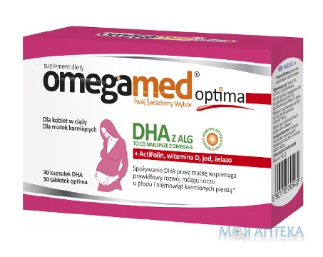 Омегамед оптима капсули №30