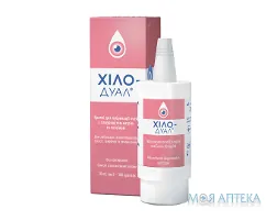 Хіло-дуал краплі оч. 10 мл