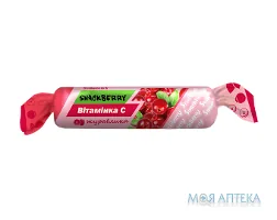 Вітамінка С SNAСKBERRY табл. 3 г, журавлина №10