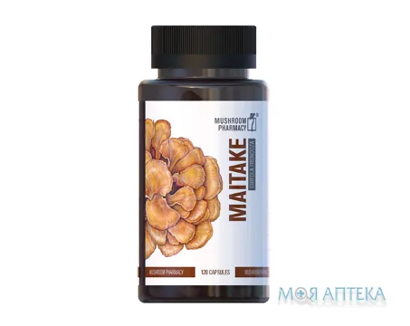 Гриб Майтаке капсули №120 у флак.