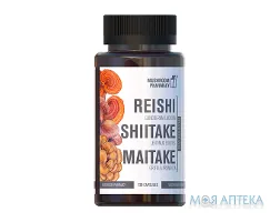 Гриб Рейши капсули №120 у флак.