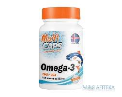 Омега-3 МультіКапс (Multicaps) капсули по 350 мг №180