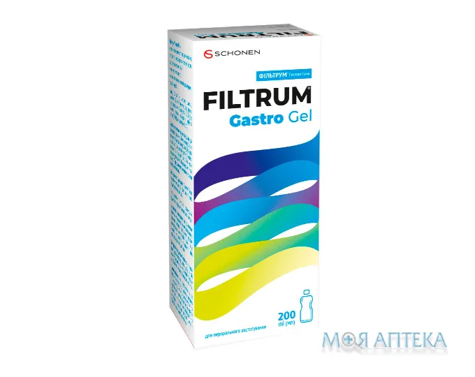 Фільтрум Гастро гель оральн. 200 мл фл. №1