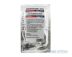 Левофлоксацин-Віста розчин д/інф. 5 мг/мл по 100 мл №24 у конт.