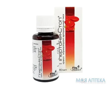 Гіпертонія Стоп краплі по 30 мл у флак.