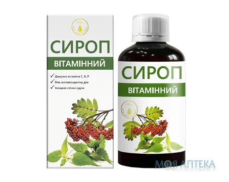 Вітамінний сироп флакон 200 мл