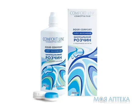Комфорт Лайн Аква-Комфорт розчин для лінз 360 мл