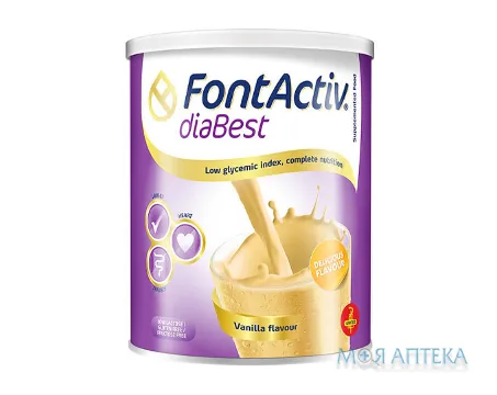 ФонтАктив діабест (FontAсtiv diabest) пор. банка жерстяна 400 г