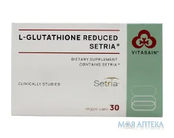 L-глутатіон відновлений Сетрія капсули по 500 мг №30