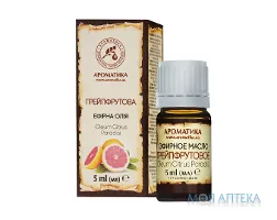 Олія ефірна Ароматика грейпфрутова 5 мл