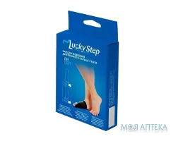 Бандаж для відведення великого пальця стопи Lucky Step LS77, універсальний, чорний, правий