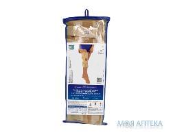 Бандаж на колінний суглоб Медтекстиль 6112 з ребрами жорсткості, посилена фіксація, розмір S люкс