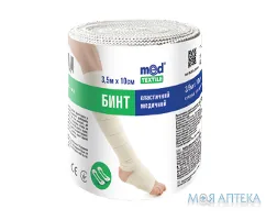 Бинт еластичний медичний середньої розтяжності 3,5м х 10см