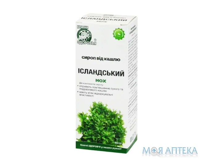 Ісландський мох трав`яний сироп 100 мл №1