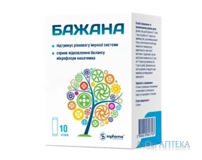 Бажана порошок у стіках №10