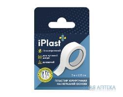 Пластир хірургічний iPlast (АйПласт) 1,25 см х 500 см, на неткан. основі