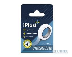 Пластир хірургічний iPlast (АйПласт) 1,25 см х 500 см, на полімерній основі