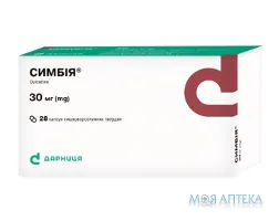 Симбія капсули киш./розч. тв. по 30 мг №28 (7х4)