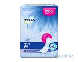 Прокладки урологічні Tena (Тена) Lady Maxi Insta Dry №12