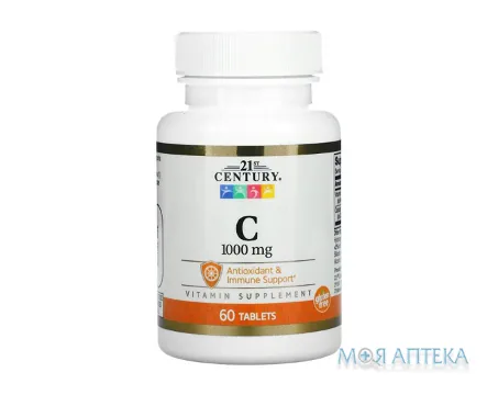 Вітамін C 21ст Сенчурі (21st Century) таблетки 1000 мг №60