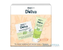 D`Oliva Olivenol (Д`Оліва Олівенол) Крем Для Обличчя Інтенсив Light 50 мл + Бальзам Для Рук Оливково-Мигдальний Догляд 75 мл