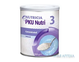 Нутриція (Nutricia) ФКУ Нутри 3 Концентрат пор. 500 г