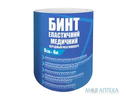 Бинт еластичний середньої розтяжності Teta 4м х 8см