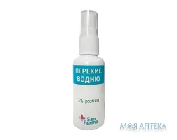 Перекис водню 3% розчин San Farma спрей 50 мл