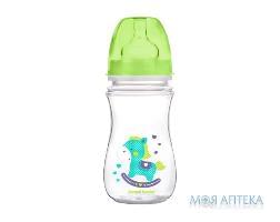 Бутылочка Canpol Babies (Канпол Бебис) 35/206 EasyStart Цветные зверушки с широким отверстием, 240 мл