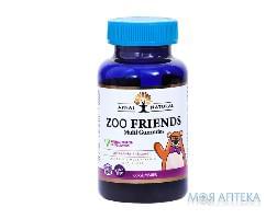 Мульті Зоо Друзі Апнас Натурал (Zoo Friends Apnas Natural) таблетки жувальні в формі ведмедиків №60