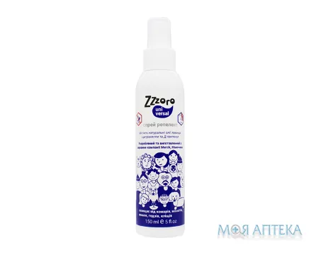 Zzzoro Universal Спрей від комарів та кліщів 150 мл