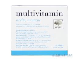 МУЛЬТИВИТАМИН АКТИВ витамины для женщин, таблетки №90 (MULTIVITAMIN ACTIVE women)
