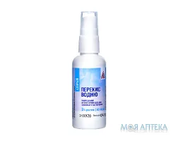 Перекис Водню спрей н/ш, р-н 3%, по 50 мл у флак.