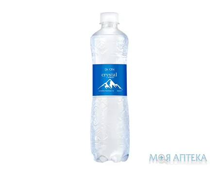 Вода кремнієва Dr. OM Crystal 0,5 л слабогазована