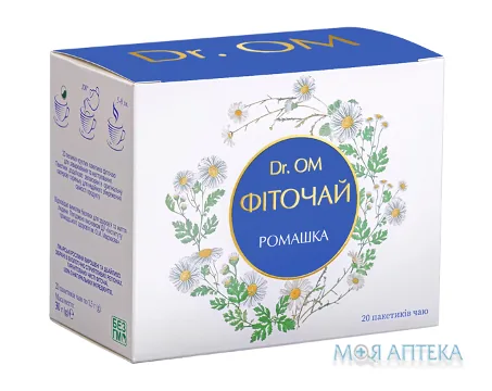 Фіточай Dr. OM Ромашка 1,5 г фільтр-пакет №20