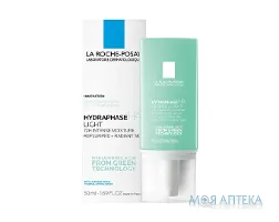 La Roche-Posay Hydraphase HA Light (Лярош Позе Гідрафаз НА) Лайт крем для нормальної та комбінованої шкіри обличчя, 50 мл