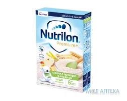 Каша Молочна Nutrilon (Нутрілон) Манна з яблуком і бананом з 6 місяців, 225 г