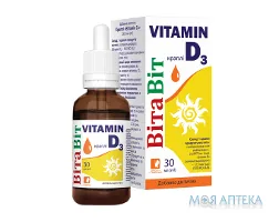 ВітаВіт Вітамін D3 500 МО краплі по 30 мл у флак.