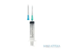 Шприц 10 мл Ayset (Айсет) 3-комп. з 2 голками №1