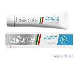 Зубна паста Бріланте (Brillante) Еврідей Вайтенінг комплексний захист, 75 мл