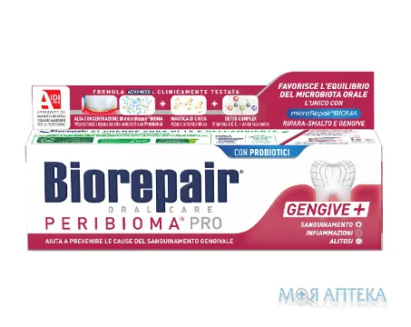Зубна паста Biorepair Peribioma (Біорепейр Перібіома) 75 мл