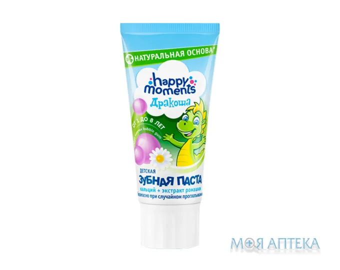 Зубна Паста Дракоша гелева Bubble - gum, 60 мл