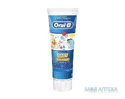 Зубная паста Oral-B Baby (Орал-Б Беби) 0-2 года, мягкий вкус, 75 мл