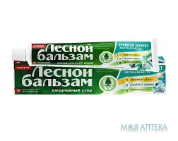 Зубна паста Лісовий Бальзам На Відварі Трав з чорною смородиною, 75 мл