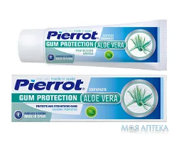Зубна паста Pierrot (Пірот) для захисту ясен з алое вера, 75 мл
