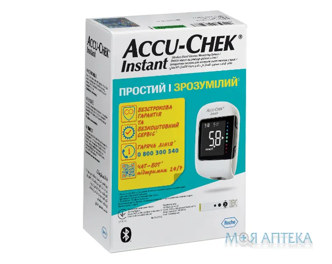 Глюкометр Акку-Чек Інстант (Accu-Chek Instant) виріб №1