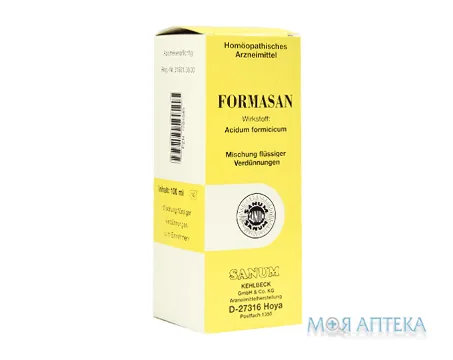 Формасан краплі д/перор. заст. по 100 мл у флак.-крап.