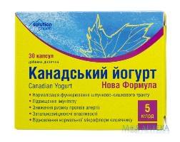 Йогурт Канадский Новая Формула капс. 5 млрд №30 Solution Pharm